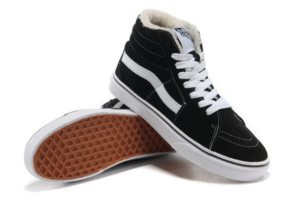 Vans High-Top Shoes Men Lined with fur--010